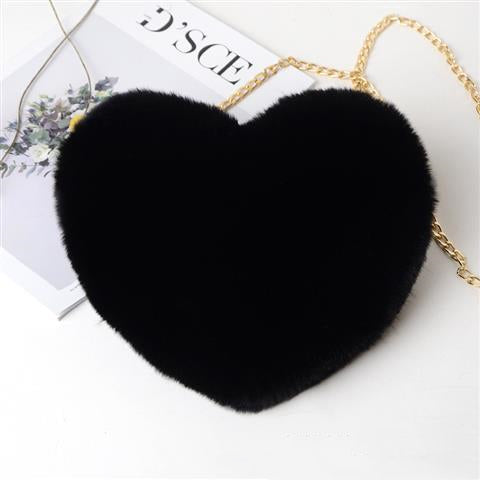 Plush Heart Bag For Women Valentine's Day