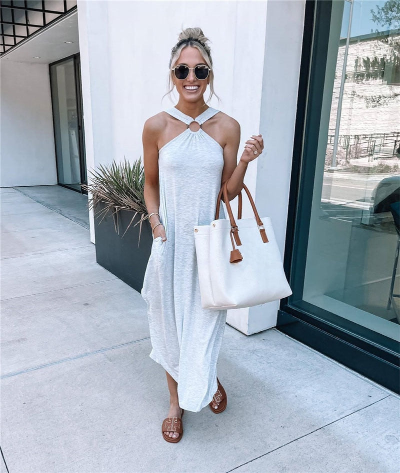 Miami Sunshine Maxi Dress