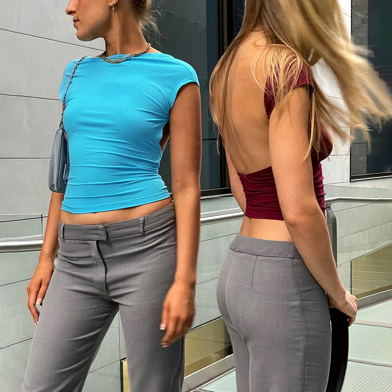 Backless Top