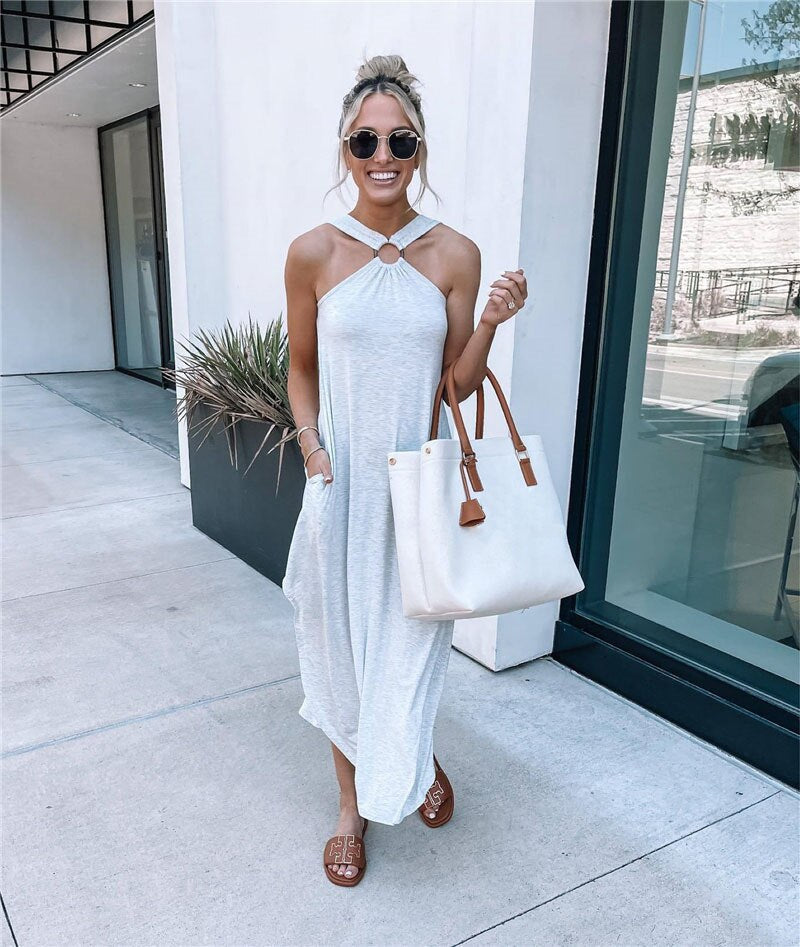 Miami Sunshine Maxi Dress
