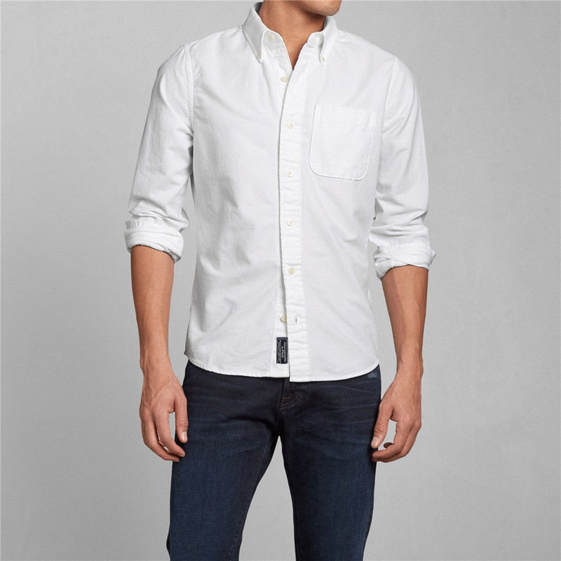 Oxford Stretch Zip Shirt